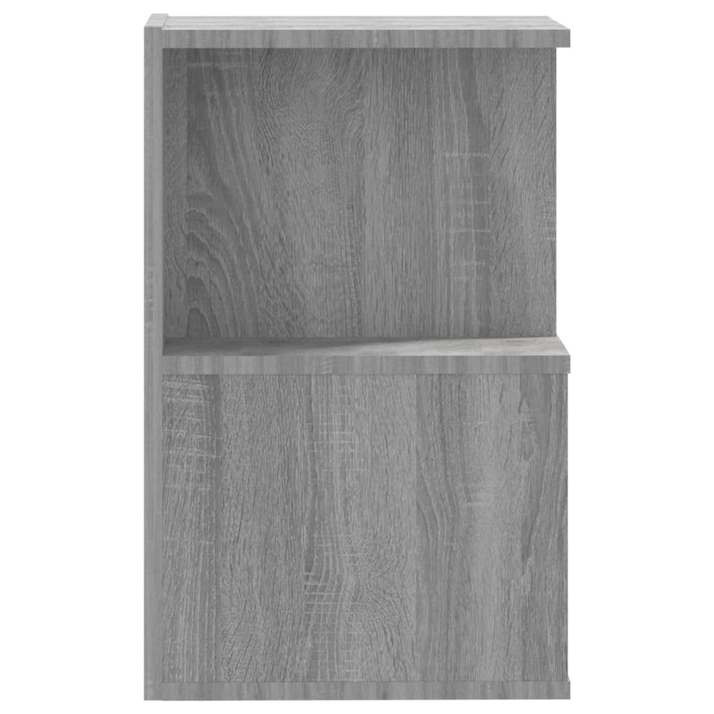 Bedside Cabinets 2 pcs Grey Sonoma 35x35x55 cm Engineered Wood