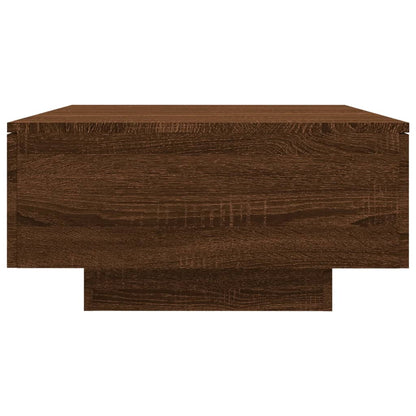 Coffee Table Brown Oak 90x60x31 cm Engineered Wood