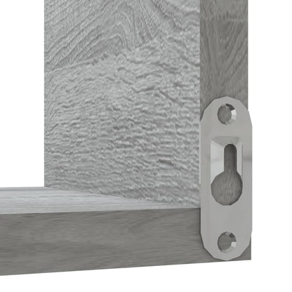 Wall Corner Shelf Grey Sonoma 40x40x50 cm Engineered Wood