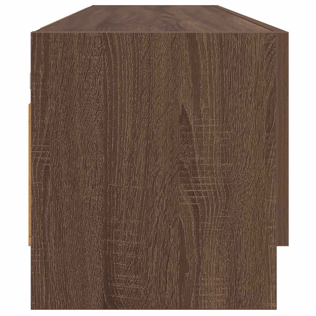 Wardrobe Brown Oak 100x32.5x35 cm Engineered Wood