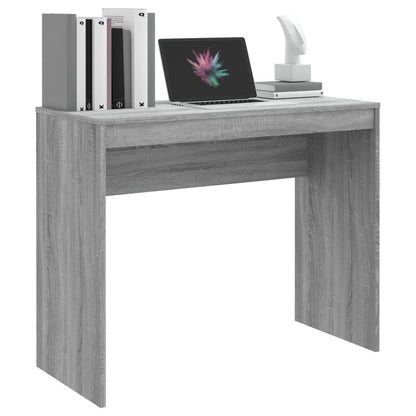 Desk Grey Sonoma 90x40x72 cm Engineered Wood