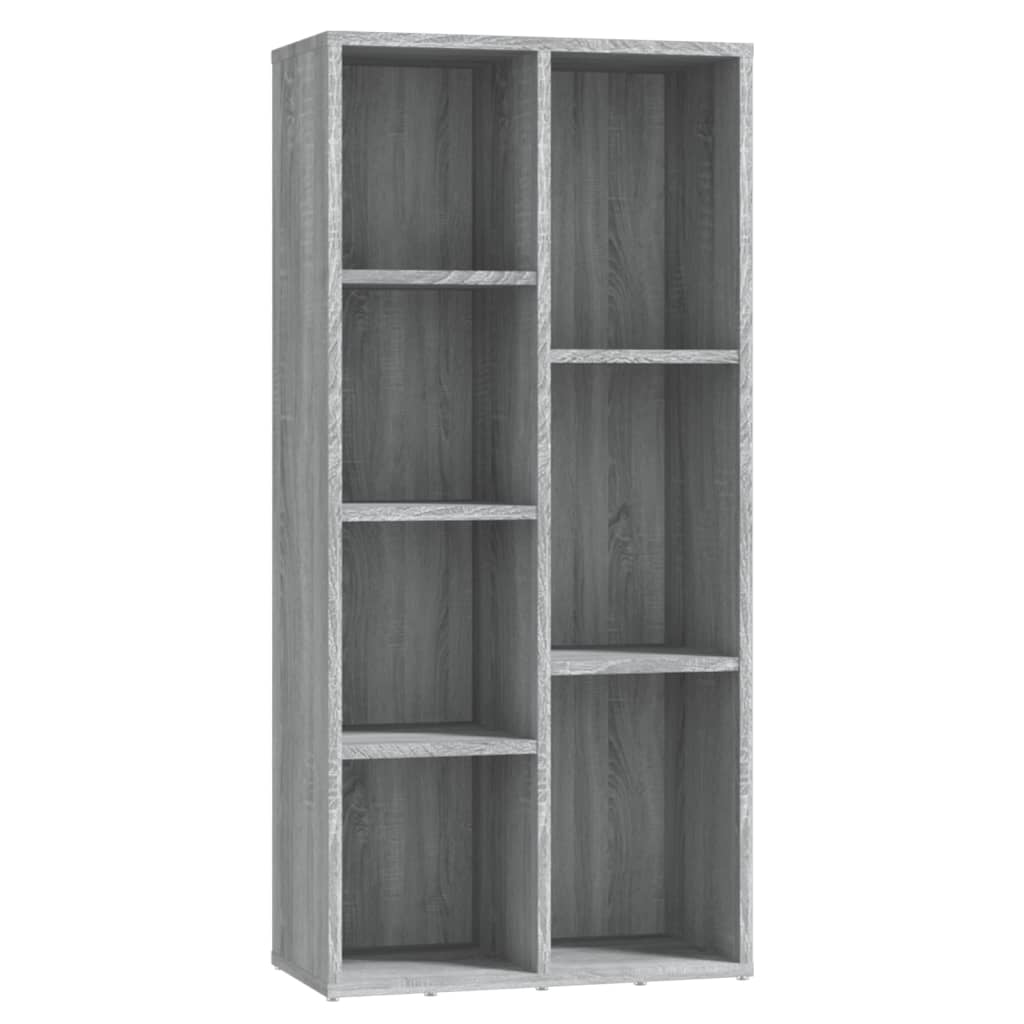 Book Cabinet Grey Sonoma 50x25x106 cm