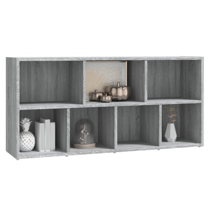 Book Cabinet Grey Sonoma 50x25x106 cm