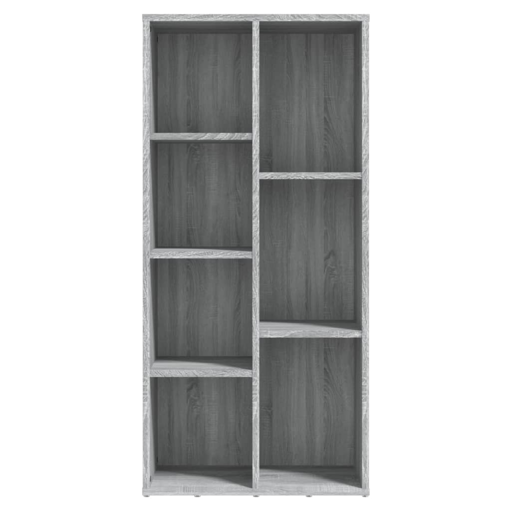 Book Cabinet Grey Sonoma 50x25x106 cm