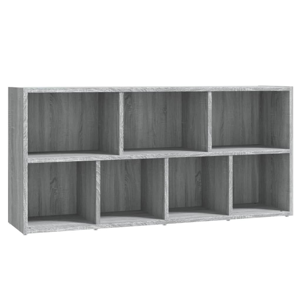 Book Cabinet Grey Sonoma 50x25x106 cm