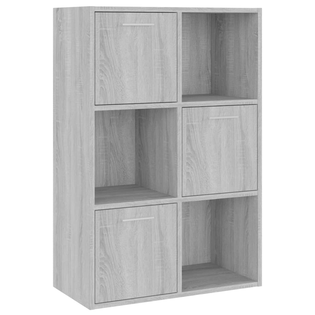 Storage Cabinet Grey Sonoma 60x29.5x90 cm