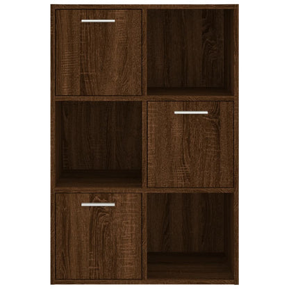 Storage Cabinet Brown Oak 60x29.5x90 cm