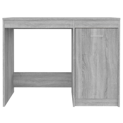 Desk Grey Sonoma 100x50x76 cm Engineered Wood