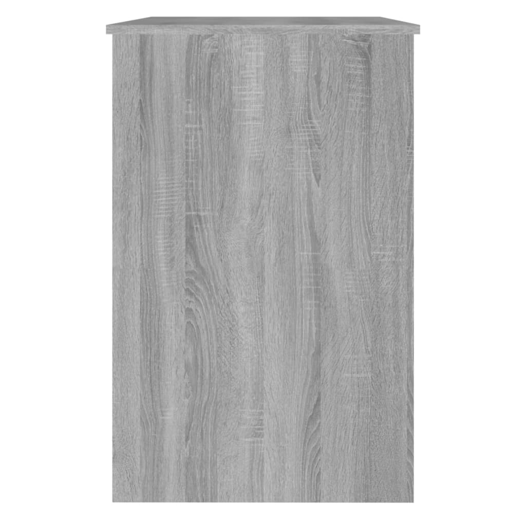 Desk Grey Sonoma 100x50x76 cm Engineered Wood