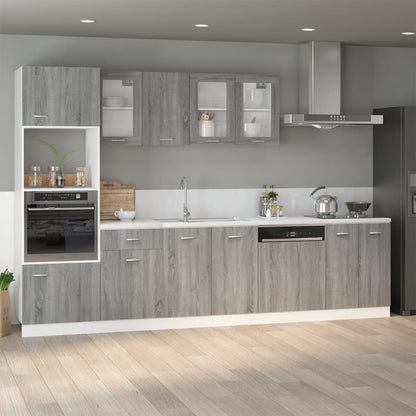 Bottom Cabinet Grey Sonoma 60x46x81.5 cm Engineered Wood