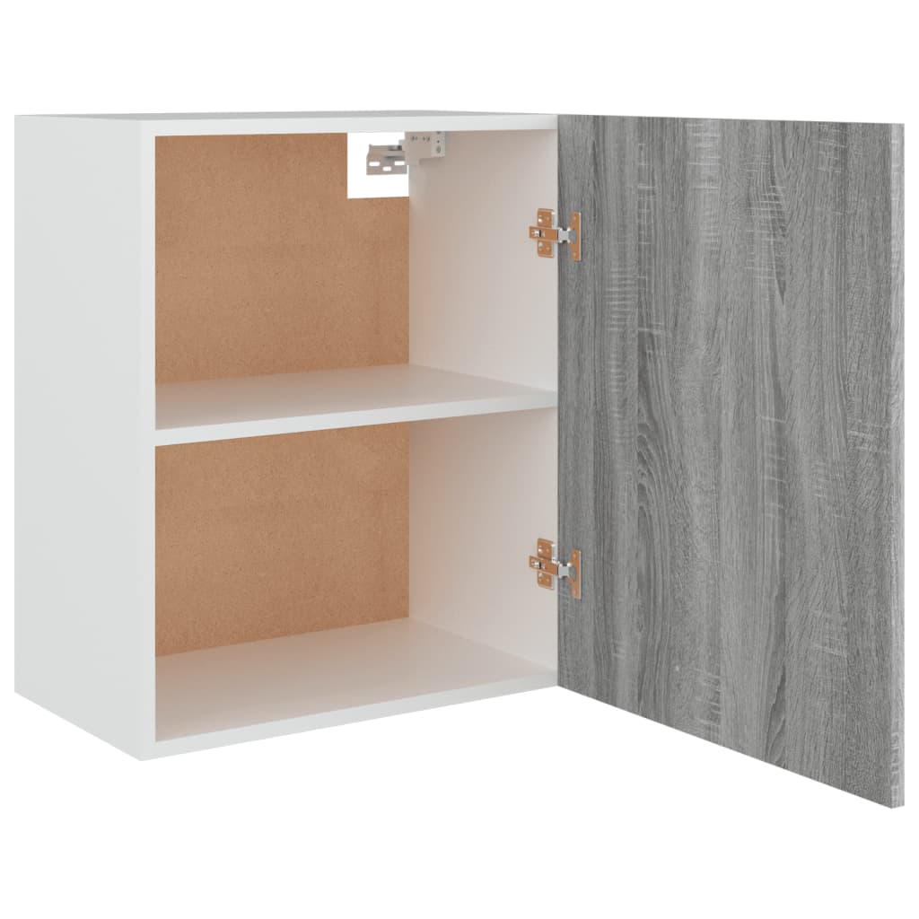 Hanging Cabinet Grey Sonoma 50x31x60 cm Engineered Wood