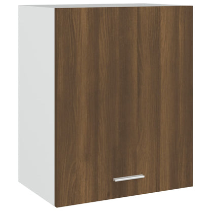 Hanging Cabinet Brown Oak 50x31x60 cm Engineered Wood