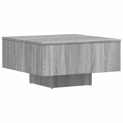 Coffee Table Grey Sonoma 60x60x31.5 cm Engineered Wood