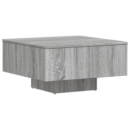 Coffee Table Grey Sonoma 60x60x31.5 cm Engineered Wood