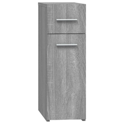 Apothecary Cabinet Grey Sonoma 20x45.5x60 cm Engineered Wood