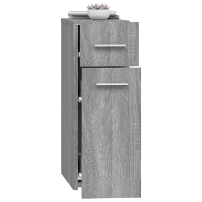 Apothecary Cabinet Grey Sonoma 20x45.5x60 cm Engineered Wood