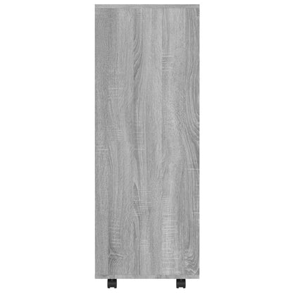 Wardrobe Grey Sonoma 80x40x110 cm Engineered Wood