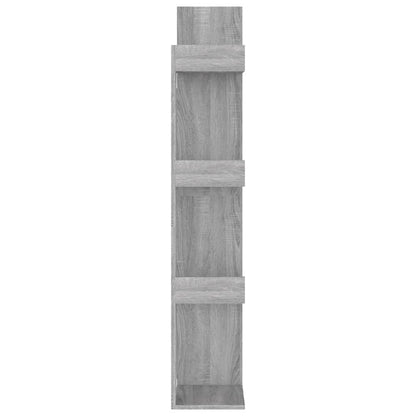 Book Cabinet 48x25.5x140 cm Grey Sonoma Engineered Wood