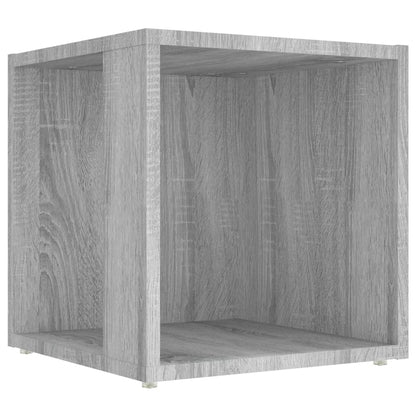 Side Table Grey Sonoma 33x33x34.5 cm Engineered Wood