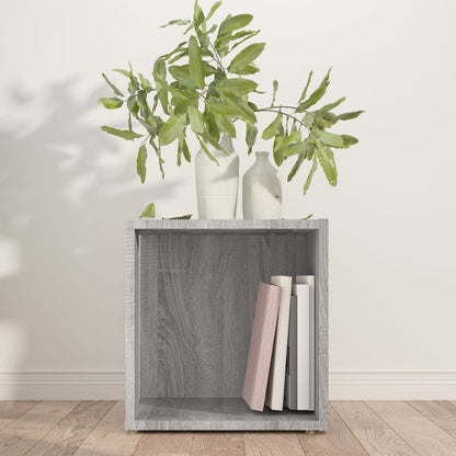 Side Table Grey Sonoma 33x33x34.5 cm Engineered Wood