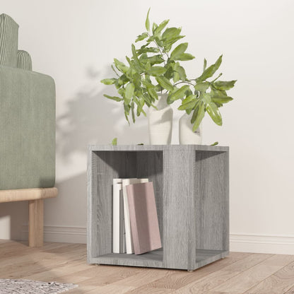 Side Table Grey Sonoma 33x33x34.5 cm Engineered Wood