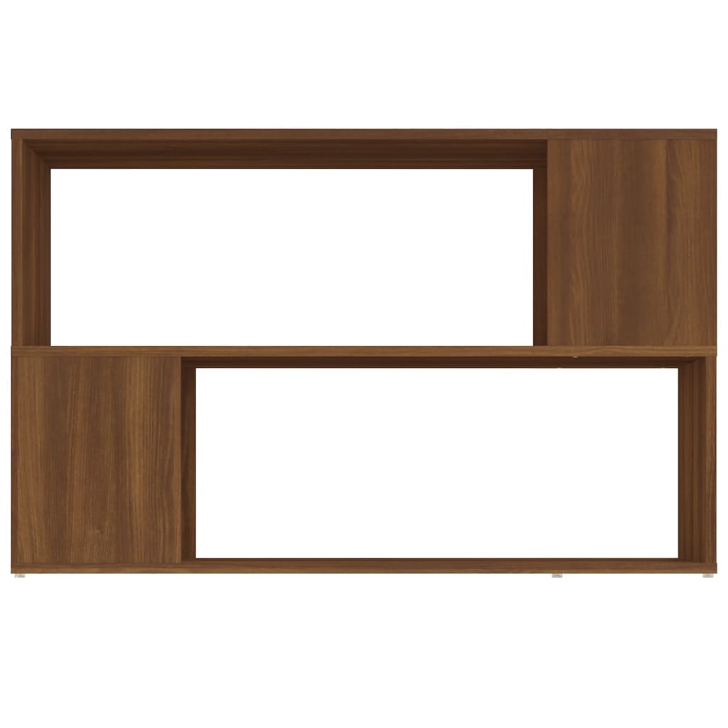 Book Cabinet Brown Oak 100x24x63 cm Engineered Wood