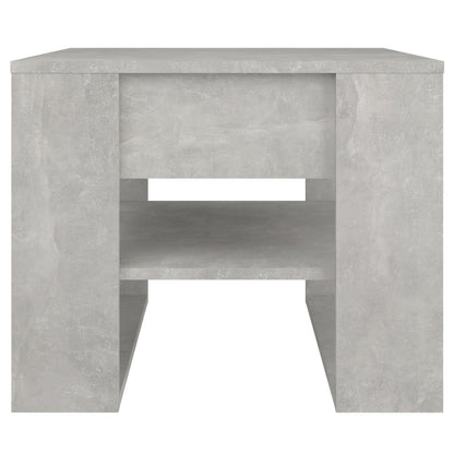 Coffee Table Concrete Grey 55.5x55x45 cm Engineered Wood