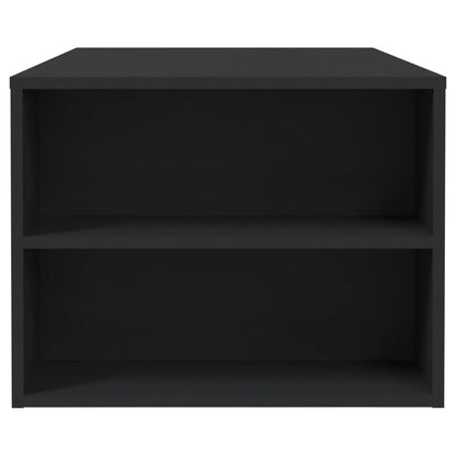 Coffee Table Black 102x55x42 cm Engineered Wood