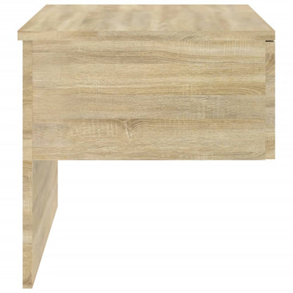 Wall-mounted Bedside Cabinet Sonoma Oak