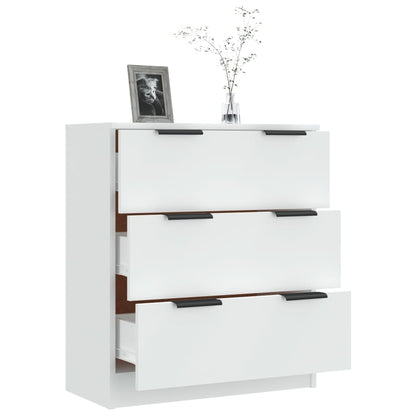 Sideboard White 60x30x70 cm Engineered Wood