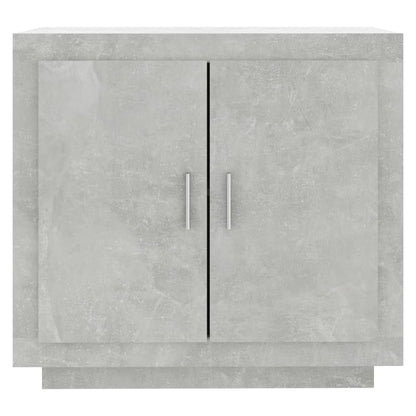 Sideboard Concrete Grey 80x40x75 cm Engineered Wood