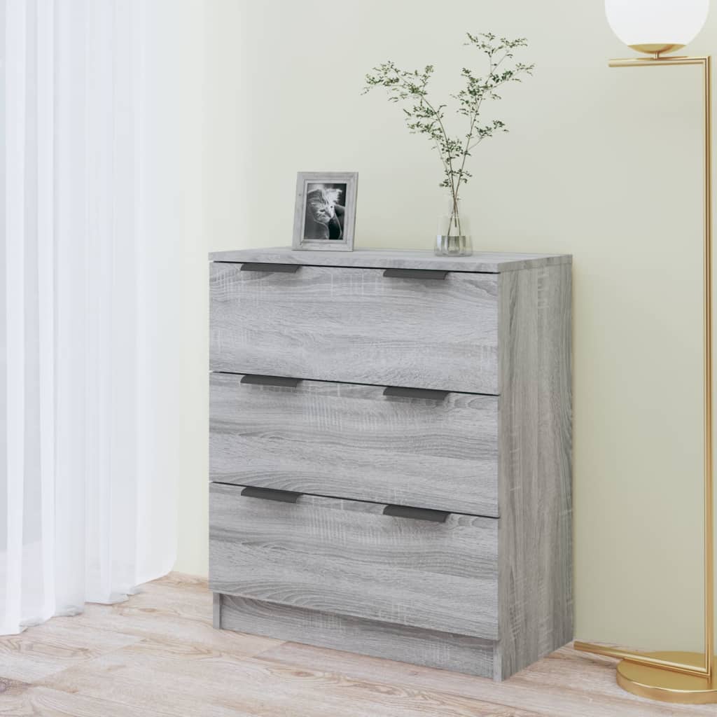 Sideboard Grey Sonoma 60x30x70 cm Engineered Wood