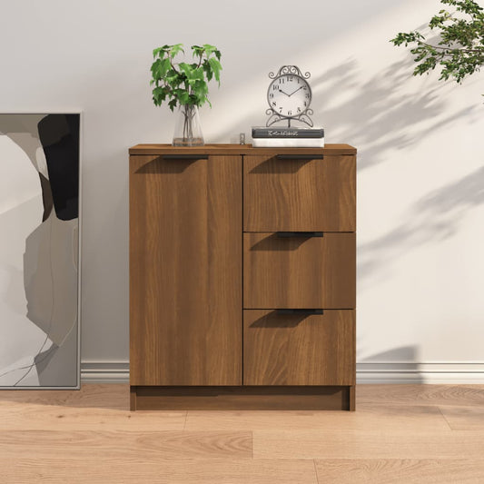 Sideboard Brown Oak Engineered Wood