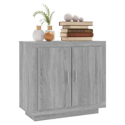 Sideboard Grey Sonoma 80x40x75 cm Engineered Wood