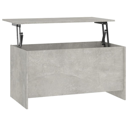 Coffee Table Concrete Grey 102x55.5x52.5 cm Engineered Wood