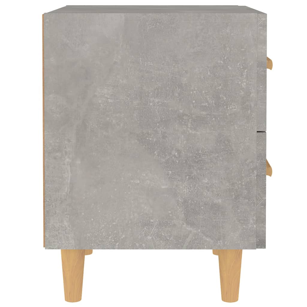 Bed Cabinet Concrete Grey 40x35x47.5 cm