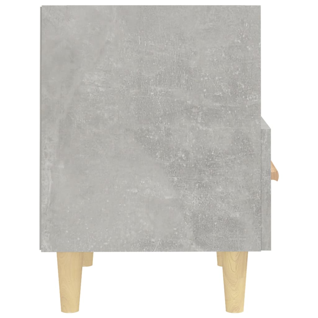 Bedside Cabinets 2 pcs Concrete Grey 40x35x47 cm