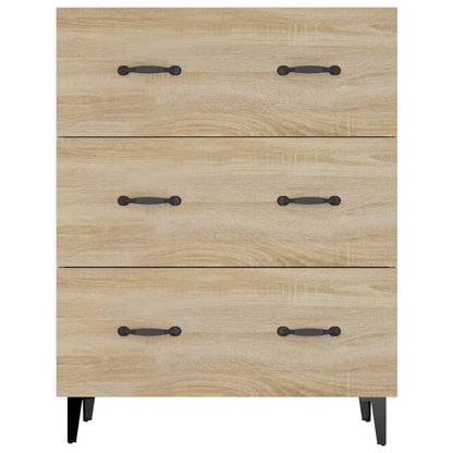 Sideboard Sonoma Oak 69.5x34x90 cm Engineered Wood