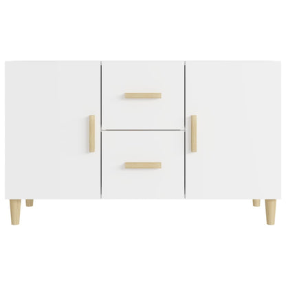 Sideboard White 100x36x60 cm Engineered Wood