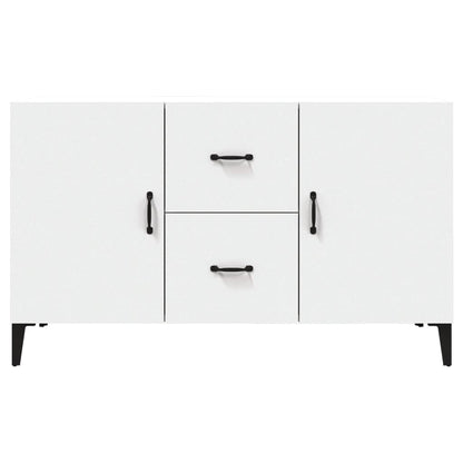 Sideboard White 100x36x60 cm Engineered Wood