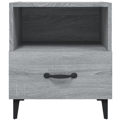 Bedside Cabinet Grey Sonoma Engineered Wood