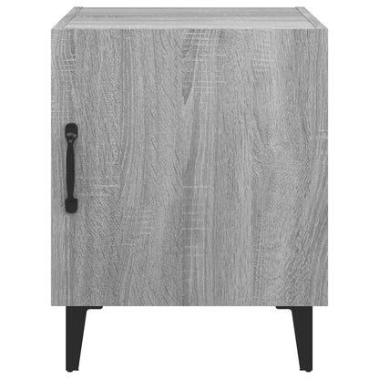 Bedside Cabinets 2 pcs Grey Sonoma Engineered Wood