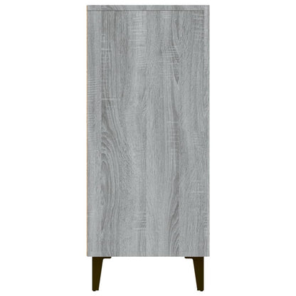 Sideboard Grey Sonoma 90x34x80 cm Engineered Wood