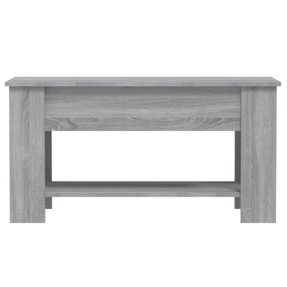 Coffee Table Grey Sonoma 101x49x52 cm Engineered Wood