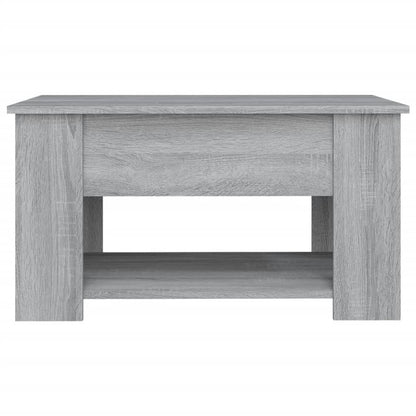 Coffee Table Grey Sonoma 79x49x41 cm Engineered Wood