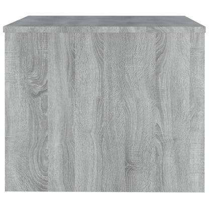 Coffee Table Grey Sonoma 80x50x40 cm Engineered Wood