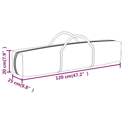 Folding Party Tent White 2x2 m