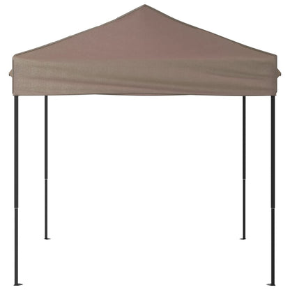 Folding Party Tent Taupe 2x2 m