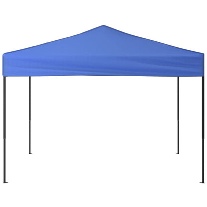 Folding Party Tent Blue 3x3 m