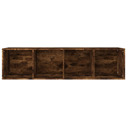 Book Cabinet/TV Cabinet Smoked Oak 36x30x143 cm Engineered Wood